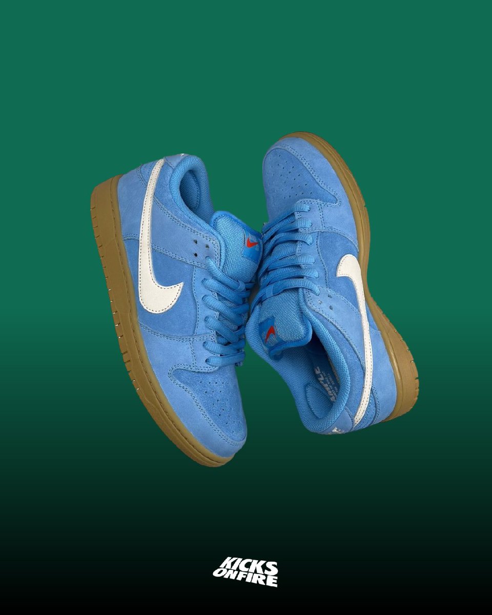 NIKE SB DUNK LOW PRO ISO ナイキ SB ダンク ロー プロ ISO メンズ UNIVERSITY BLUE/SAIL/PSYCHIC BLUE/GUM LIGHT BROWN/SAFETY ORANGE ブルー FJ1674-401 Nike SB Dunk Low Pro ISO University Blue 𝗖𝗼𝗹𝗼𝗿𝘄𝗮𝘆