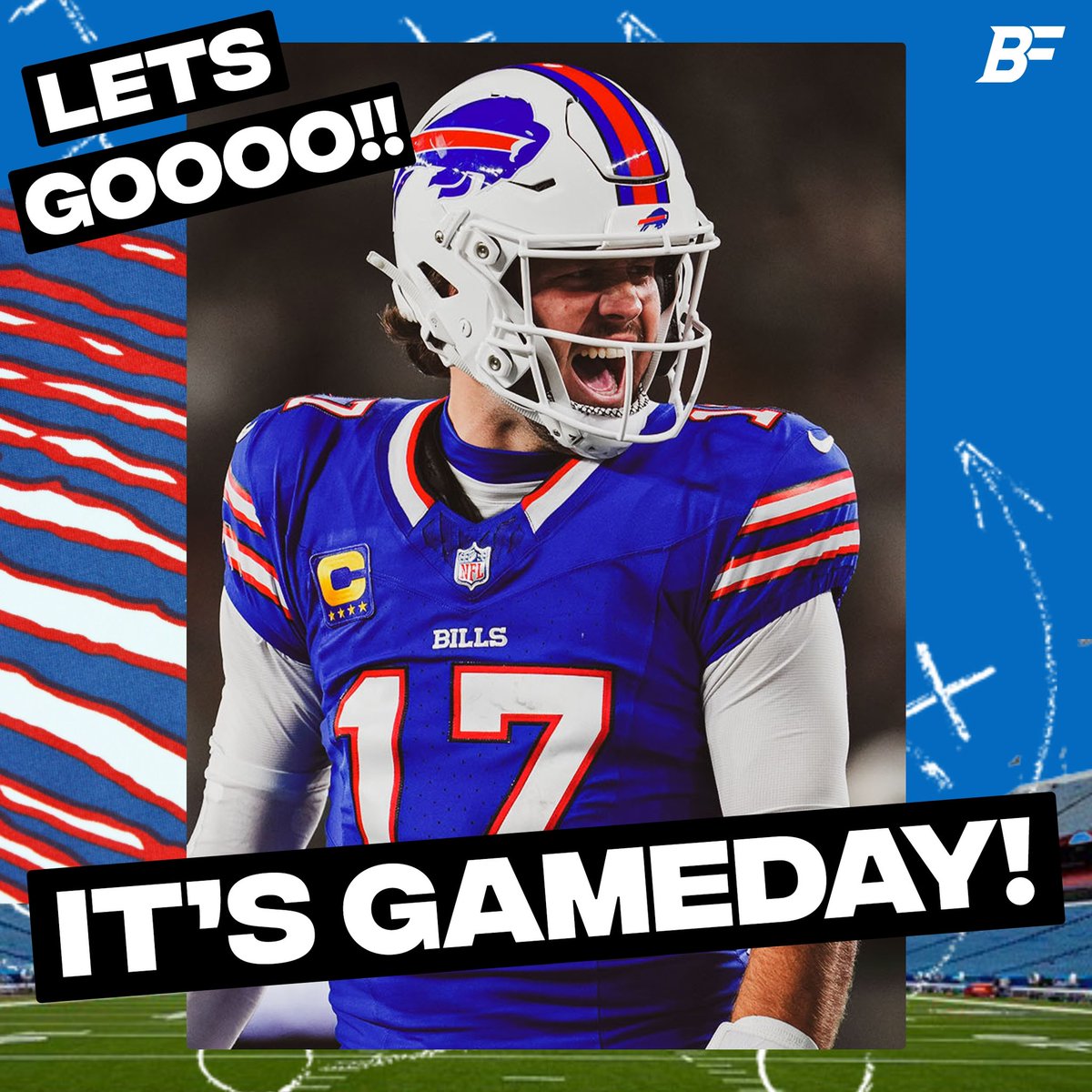 IT’S GAMEDAY 🦬
LETS GO BUFFALO 🦬

#BillsMafia