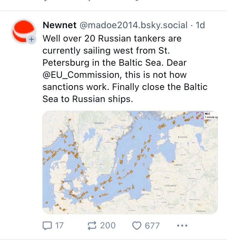 Iekš Bluesky Liepāja nav plaši pārstāvēta, tāpēc pajautāšu šeit: ko viņi te vēl dara?! <a href="/UldisHmielevski/">Uldis Hmieļevskis</a>