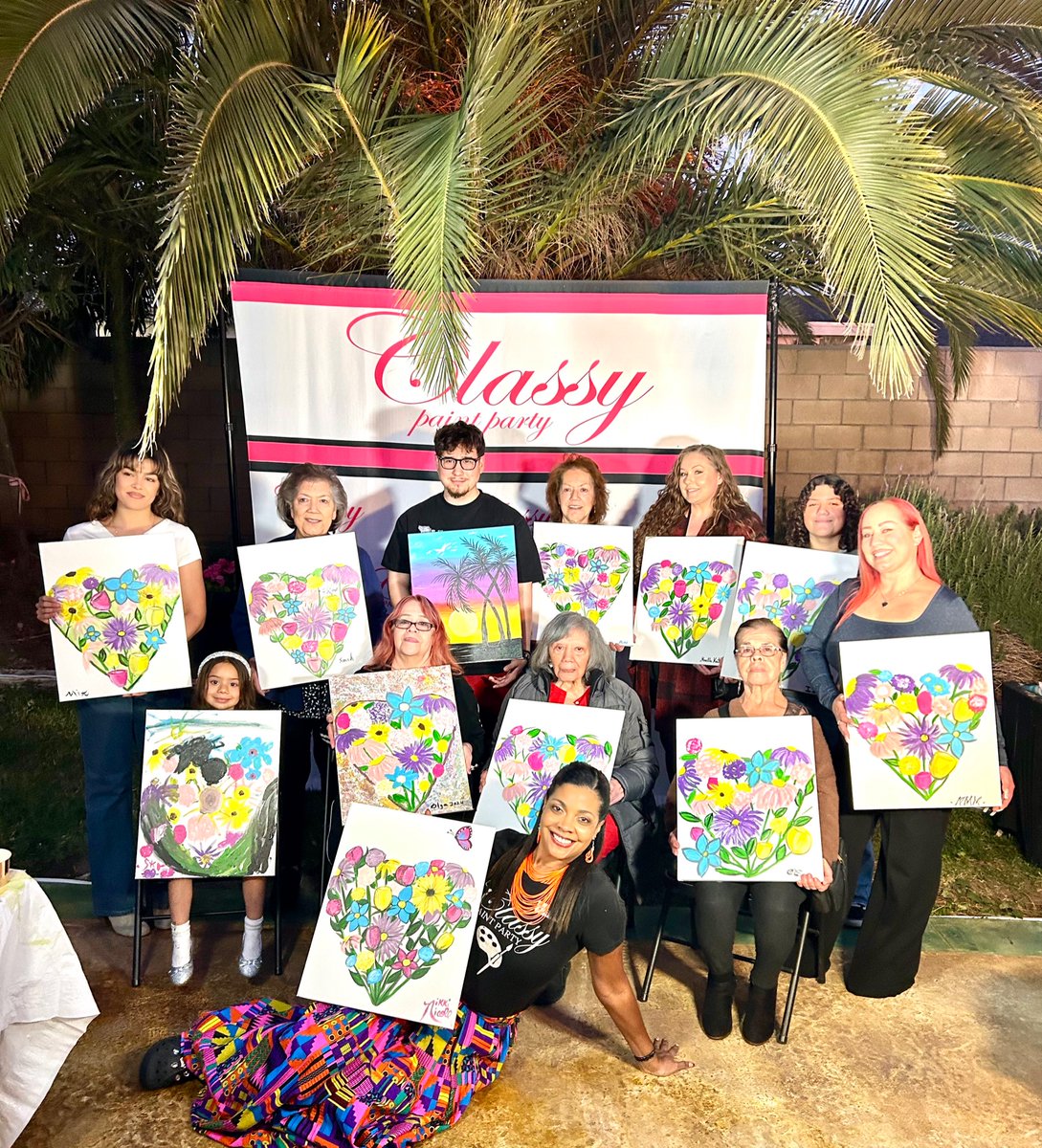 classy_paint's tweet photo. Nikki Nicole at it again.  Family Fun Paint Party https://t.co/P8qVKJnazy