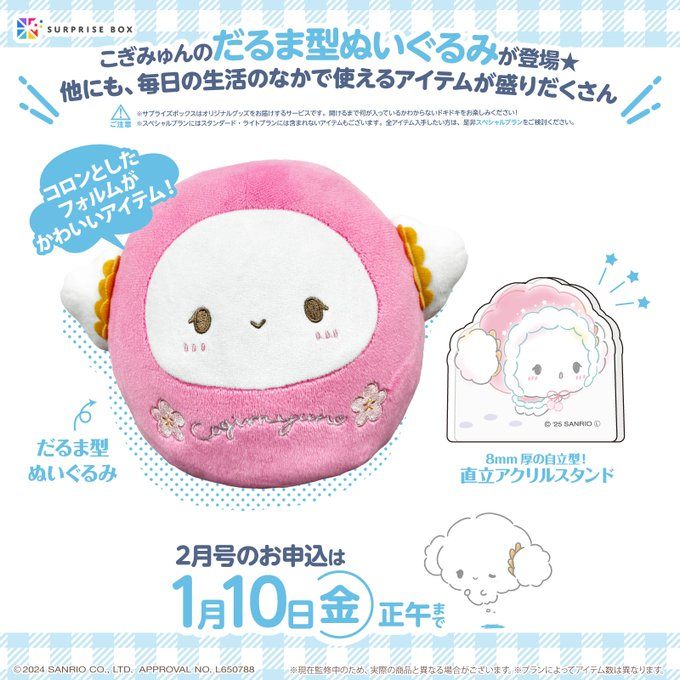 🚨申込受付中⚠️来年1/10(金)10時まで／ 𓊆⋮ こぎみゅん サプライズ