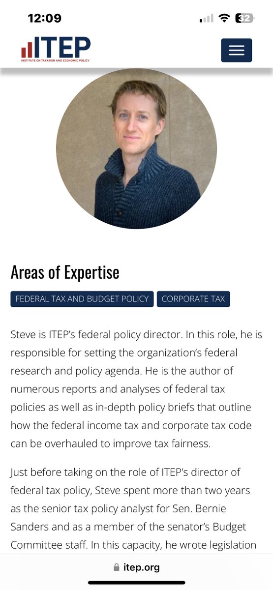 CatSaavy's tweet photo. @LolaPal26351221 @PatriotInSF @MAGALieTracker Look at this worm who you hold out as a source for your dishonest views.  This cretin worked as a tax policy analyst for Bernie Sanders and you want us to trust his calculations about the contributions of Illegals?  Stop lying to people. https://t.co/YTZ4U6lsGZ