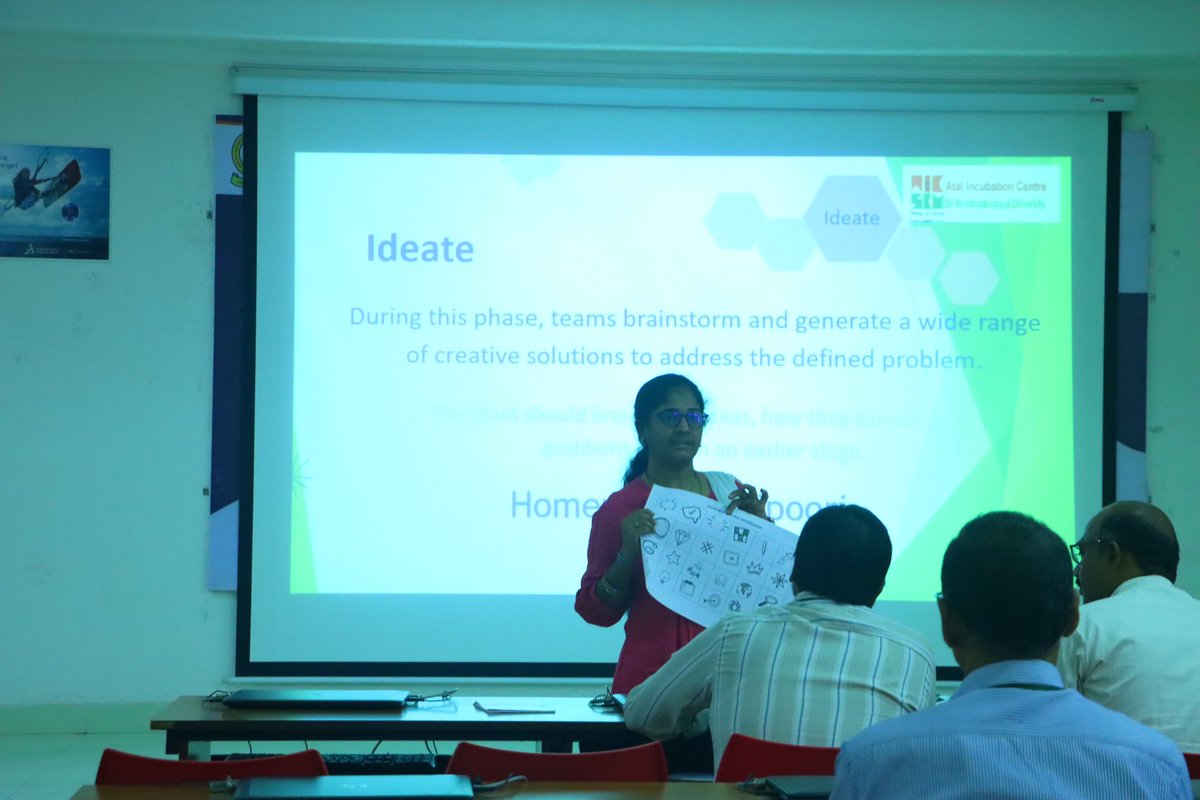 ksrmceofficial's tweet image. Day 2 of 3-day FDP on ‘Design Thinking and Innovation’ organised by Department of ECE

#ksrmece #designthinking #designthinkingworkshop #ksrm #ksrmce #kandulagroups #engineering #kadapa #aicte #jntua #IntiativesofMHRD #ugc #iic #apsche