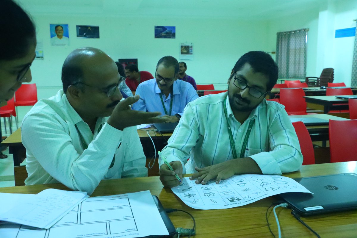 ksrmceofficial's tweet image. Day 2 of 3-day FDP on ‘Design Thinking and Innovation’ organised by Department of ECE

#ksrmece #designthinking #designthinkingworkshop #ksrm #ksrmce #kandulagroups #engineering #kadapa #aicte #jntua #IntiativesofMHRD #ugc #iic #apsche