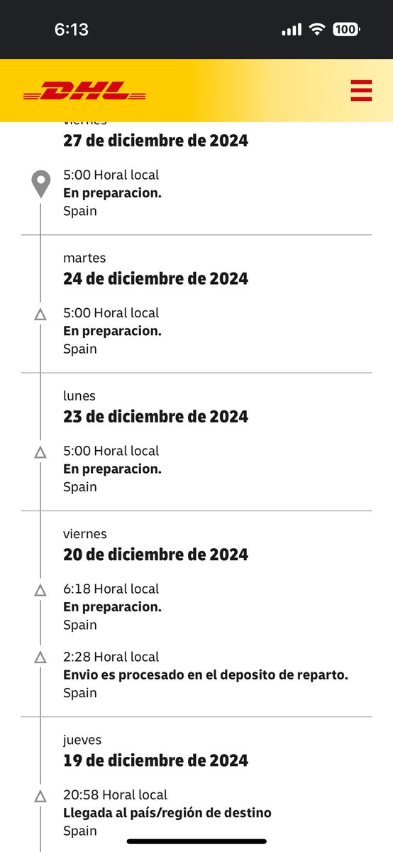 solemorf's tweet photo. Llevan con él el paquete cargado en el vehículo desde el día 19/12, el repartidor debe haber pinchado las 4 ruedas como mínimo https://t.co/smS9WlxSYC