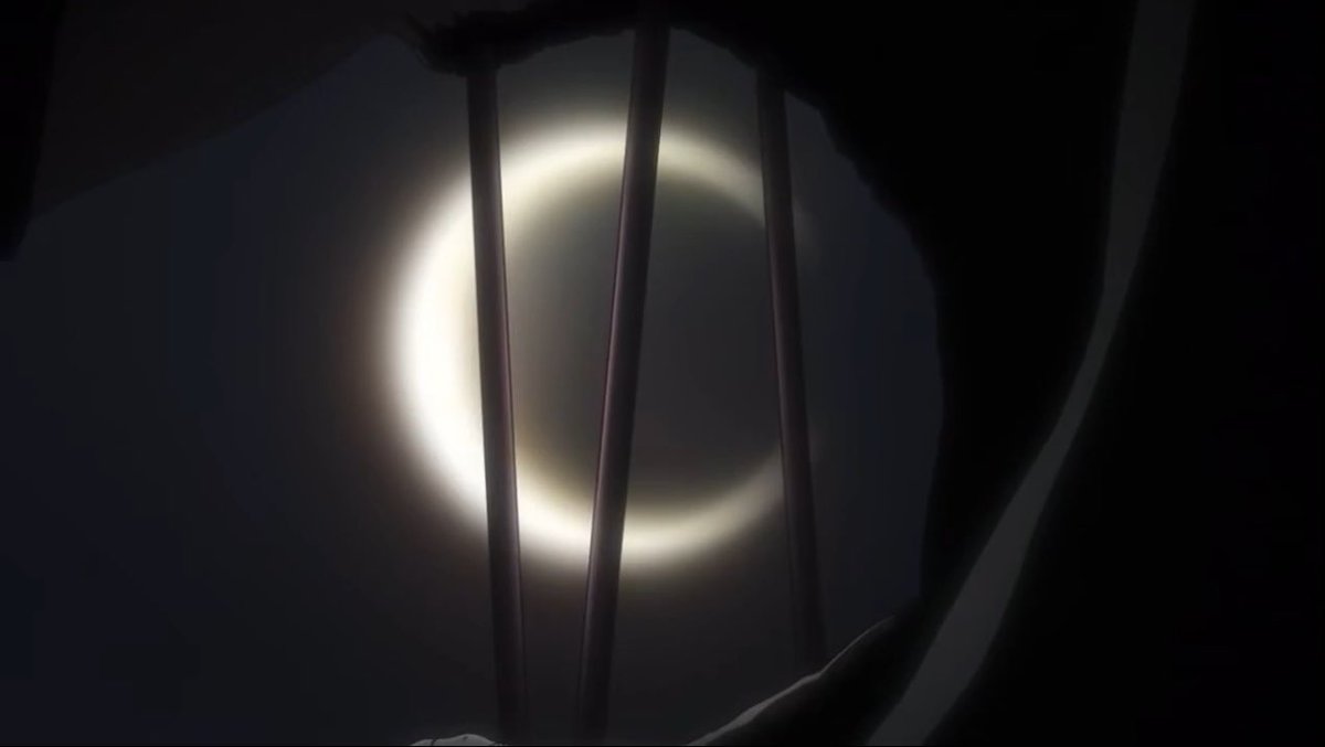 Lt_Izuru's tweet photo. The moon is shining bright tonight, but. . .

That doesn’t changed the fact that it 𝐄𝐂𝐇𝐎𝐄𝐒 through the lieutenant’s hole. . https://t.co/KpRfBEqA3n
