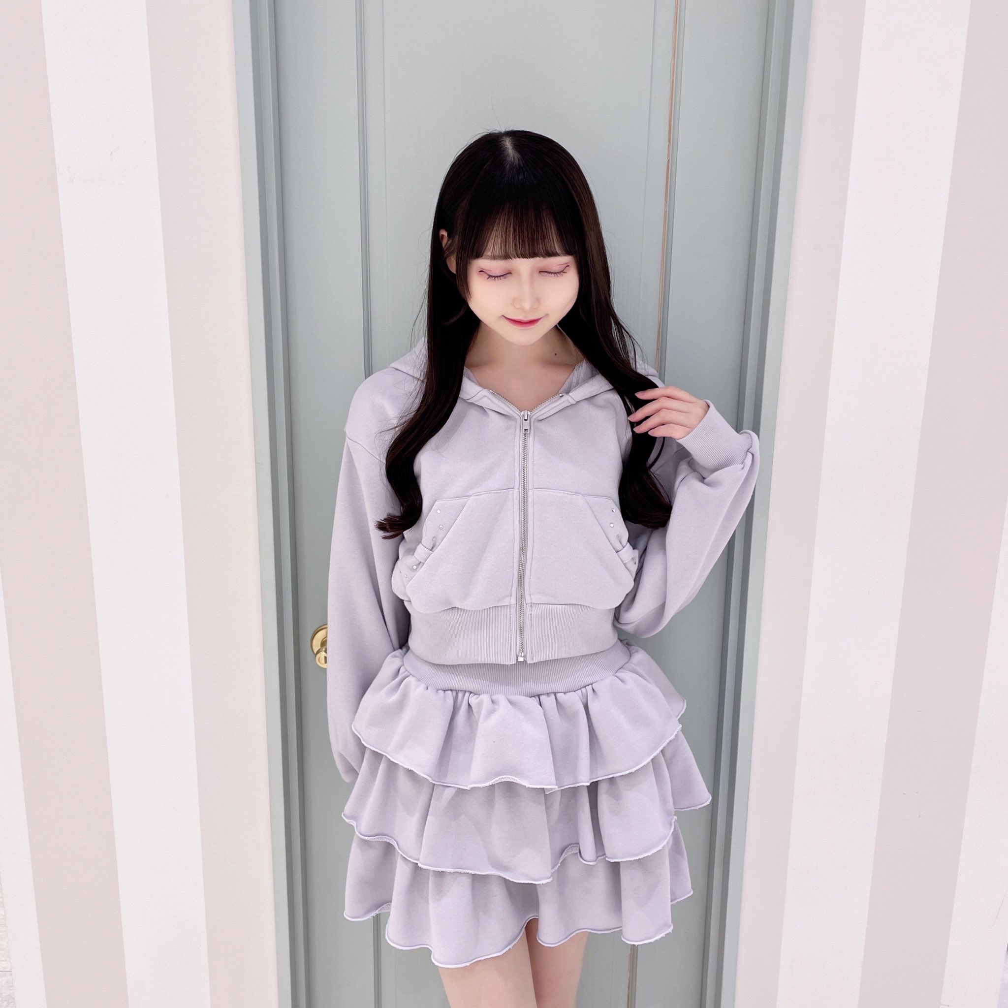 pium はしごリボンティアードセットアップ ♡ Restock Item