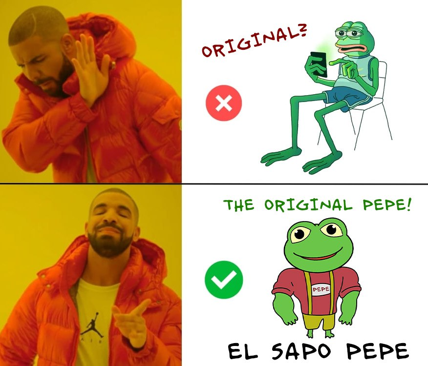 The truth about Pepe:

El Sapo Pepe = 1988.
Pepe the Frog = 2005.

The math is simple—$PEPE is the OG! 🐸💚 

Let’s make sure the world knows the real story.

#PepeTheToad #ElSapoPepe