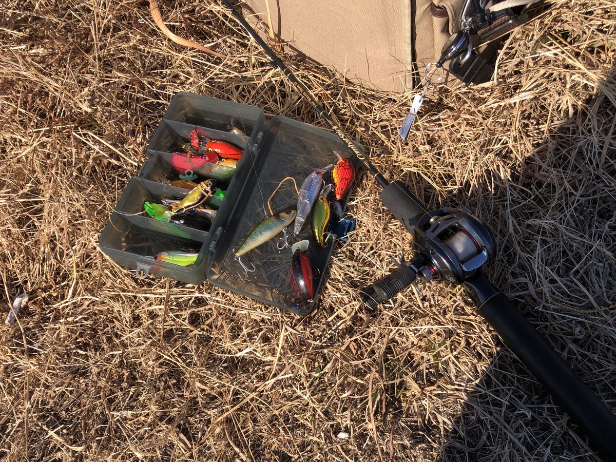 今日は空き時間でベイトリールの練習。
風も穏やかポカポカで何よりです😊