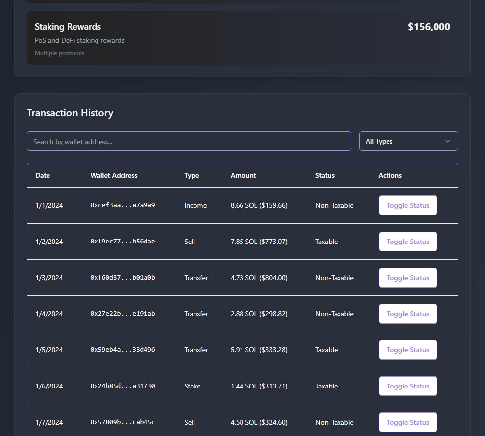 whoever builds this AI web app will finally solve the crypto tax nightmare