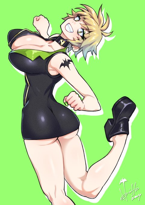 気の向くままに描いてたらすんごい遠心力かかってしまった茘枝姉さん😳🌪⚡
#メンマート 