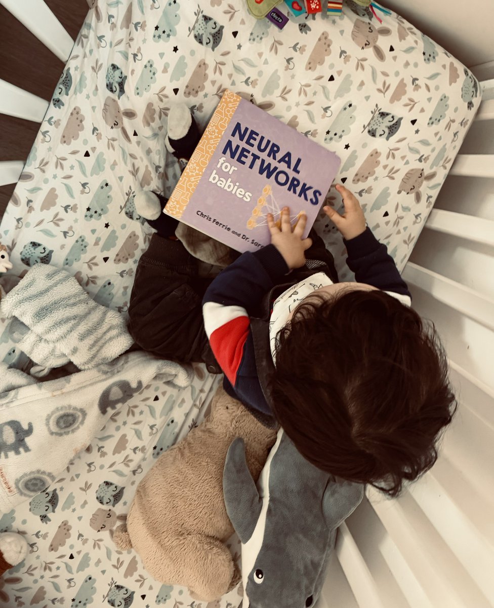 alexio cassani (@alexio) on Twitter photo I knew there was a risk that it could happen...
My son, 13 months old, "has decided" that he wants to start his course of study in Artificial Intelligence...!
Dad's pride 🫶🏼
😂😂😂 I knew there was a risk that it could happen...
My son, 13 months old, "has decided" that he wants to start his course of study in Artificial Intelligence...!
Dad's pride 🫶🏼
😂😂😂