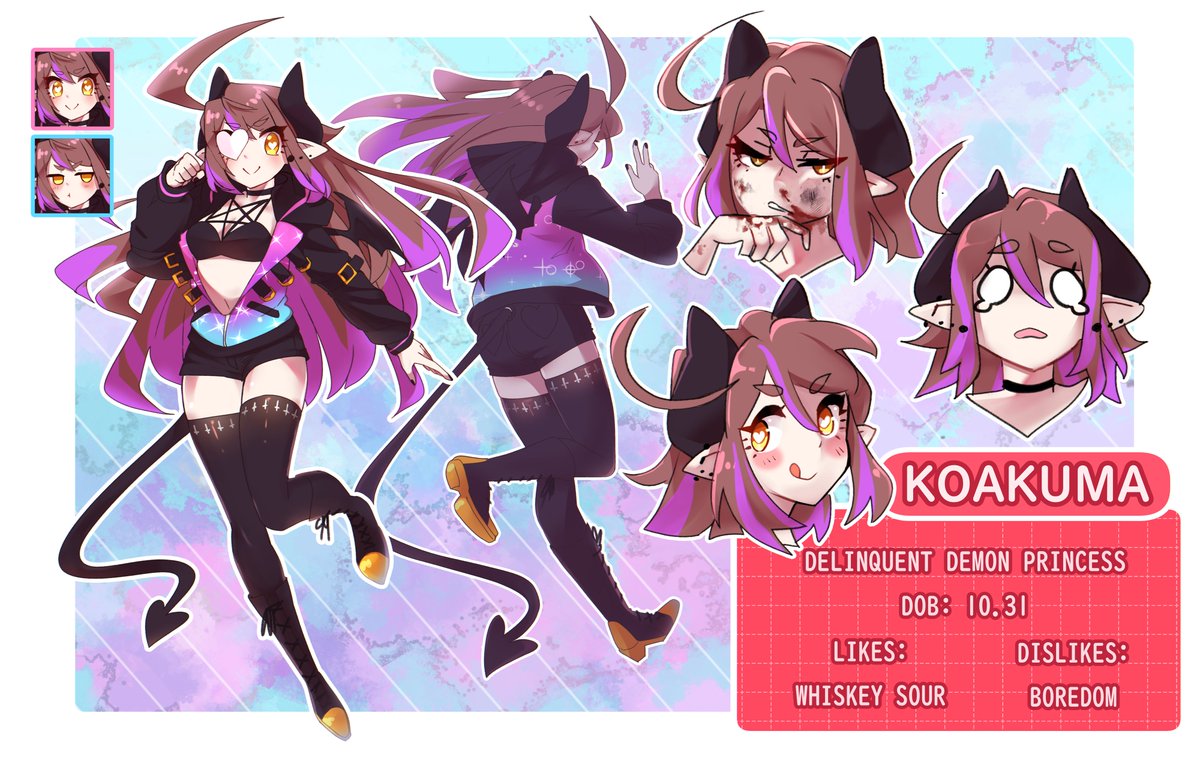 Taking a year end second to say HEY I'm Anda/Artifexdemon, a 2D character designer/ #conceptartist / #illustrator /2D generalist with proficiency in #Live2D rigging who would LOVEEEEE to work on a #gamedev #indiedev project in 2025!!