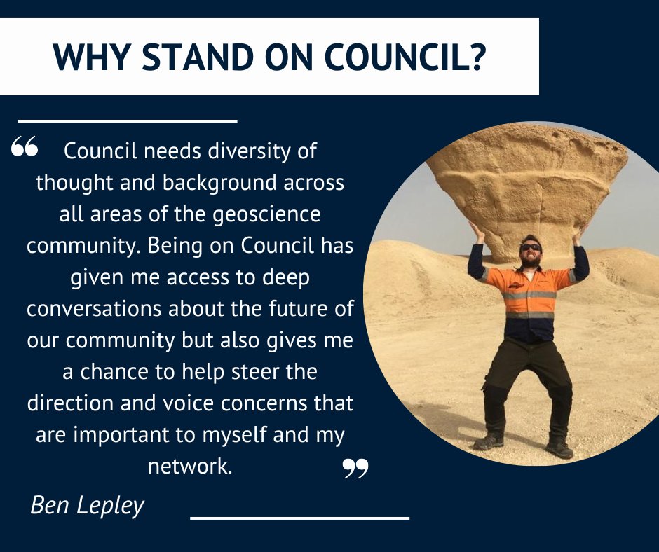 We are seeking new Council members to guide us on our 2025 strategy. 

Between providing advice on how best to support current geoscientists and encouraging new people into geoscience, your expertise is invaluable. Put yourself forward before 13 Jan 2025 geolsoc.org.uk/councilelectio…