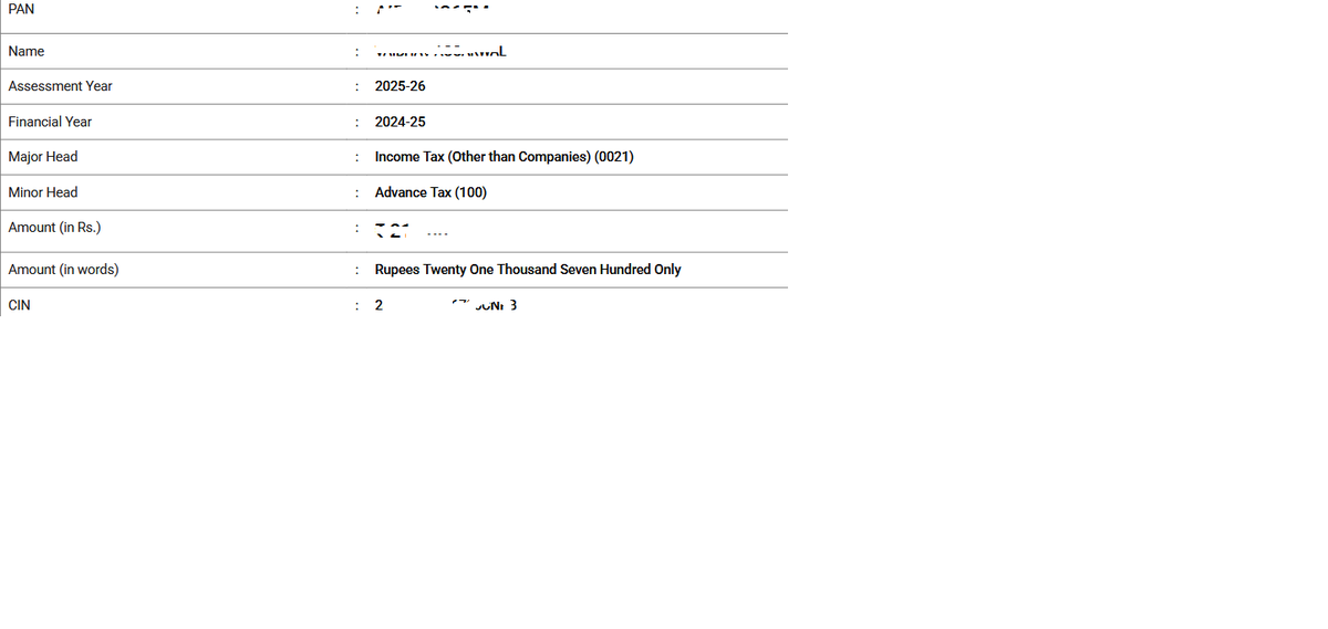Just paid advance direct income tax. A majority of will be lost without any benefits coming back to me . Most of it will be lost in freebies and wasteful projects. So we wish that direct taxes are drastically reduce to give relief for salaried :(  #TaxTerrorism    <a href="/idesibanda/">Newton Bank Kumar</a>