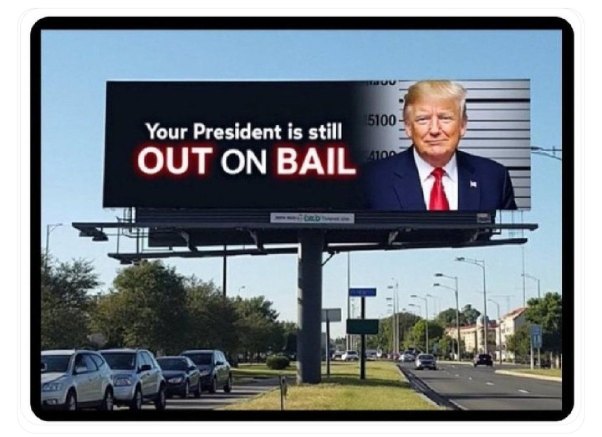 raggapegs's tweet image. Yes Trump will be the first president in US history to be sworn in while out on bail. Let that sink in!