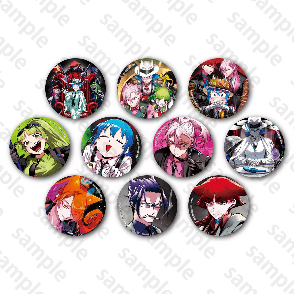 【if魔フィア】缶バッジ C103・Ｃ104 Amazon.co.jp: 魔入りました入間くん コミケ C103 魔フィア 缶