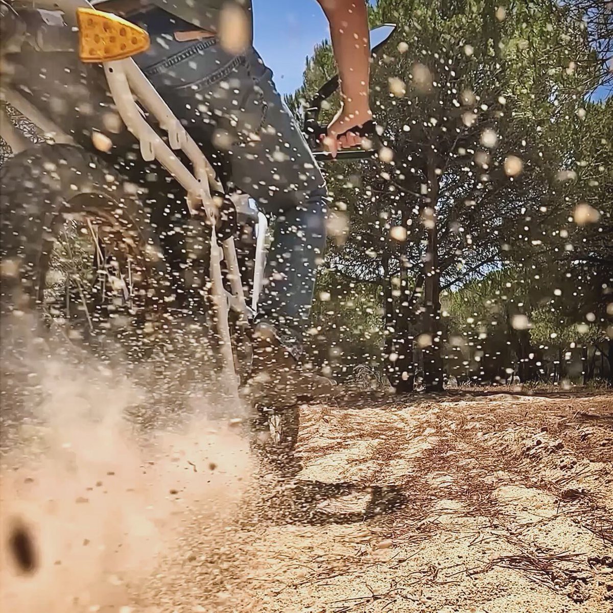 As much fun #offroad than on-road. #Allwheeldrive, all terrain, all electric.

📷 <a href="/dirtebikers/">Dirtebikers</a>