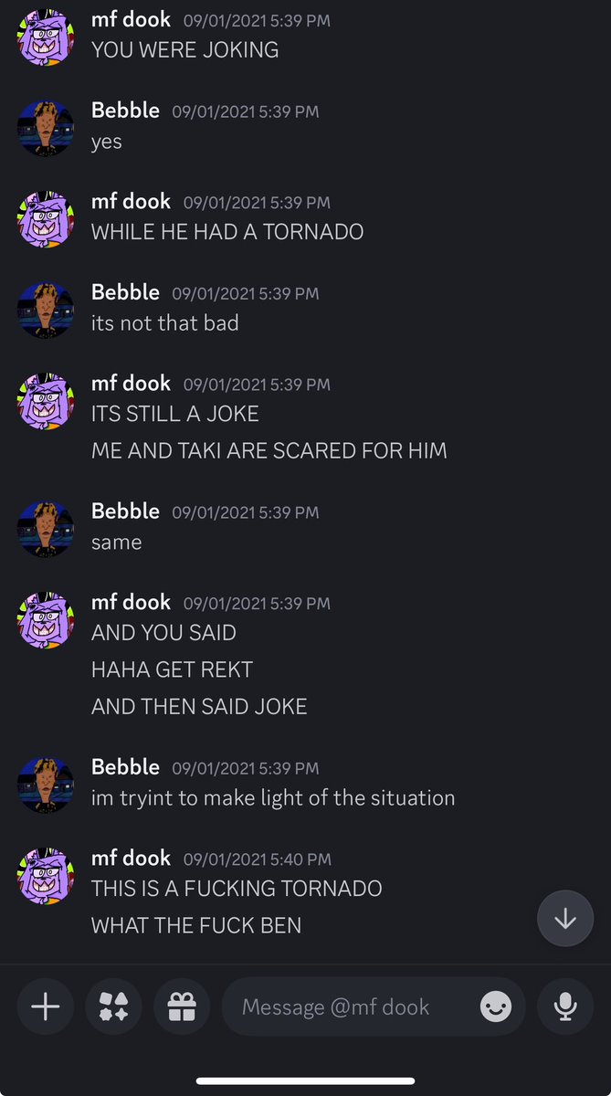 DramaticDiscord's tweet image. submitted by @Bebble09