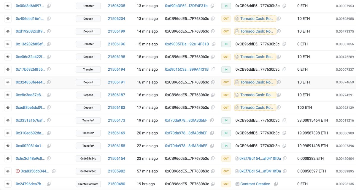 TenArmorAlert's tweet image. 🚨TenArmor Security Alert🚨

Our system has detected multiple suspicious attacks involving #FEG #SmartBridge @FEGtoken on #ETH #BSC #BASE, resulting in an approximately loss of $1M so far.

Attack transaction: etherscan.io/tx/0x6c3cf48e9…

basescan.org/tx/0x60fd436db……