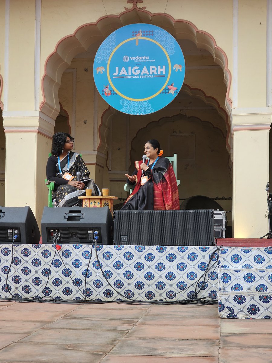 The patronage patterns of temples are mixed, some were commissioned by the community or traders and others by the ruling families of a region. <a href="/ParulPandyaDhar/">Parul Pandya Dhar</a> in conversation with Ashwita <a href="/Jaigarhfestival/">Jaigarh Heritage Festival</a>  <a href="/my_rajasthan/">Rajasthan Tourism</a> <a href="/PriyaAH_Vedanta/">Priya Agarwal Hebbar</a>
