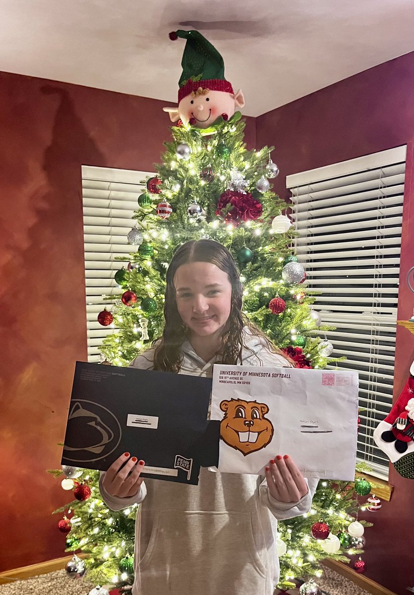 Madison Rogers 2028 (@madison19rogers) on Twitter photo Thank you <a href="/GopherSoftball/">Minnesota Softball</a> & <a href="/PennStateSB/">Penn State Softball</a> for the mail. I look forward to seeing you at your upcoming camps.
<a href="/coach_crowell/">Clarisa Crowell</a> <a href="/BillConroy60534/">Bill Conroy</a> <a href="/DemariniBandits/">Beverly Bandits</a> <a href="/Lewis09Bandits/">Beverly Bandits 16U Lewis / Moran</a>
<a href="/RitterPiper/">Piper Ritter</a> <a href="/ExtraInningSB/">EXTRA INNING SOFTBALL</a> <a href="/LineDsoftball/">Line Drive Media</a> Thank you <a href="/GopherSoftball/">Minnesota Softball</a> & <a href="/PennStateSB/">Penn State Softball</a> for the mail. I look forward to seeing you at your upcoming camps.
<a href="/coach_crowell/">Clarisa Crowell</a> <a href="/BillConroy60534/">Bill Conroy</a> <a href="/DemariniBandits/">Beverly Bandits</a> <a href="/Lewis09Bandits/">Beverly Bandits 16U Lewis / Moran</a>
<a href="/RitterPiper/">Piper Ritter</a> <a href="/ExtraInningSB/">EXTRA INNING SOFTBALL</a> <a href="/LineDsoftball/">Line Drive Media</a>