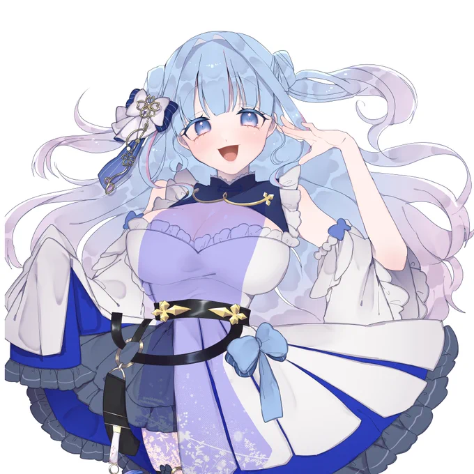 #さくらの彗星 #咲くArt騎士太郎さんのお手伝いでイラスト描きました～ 