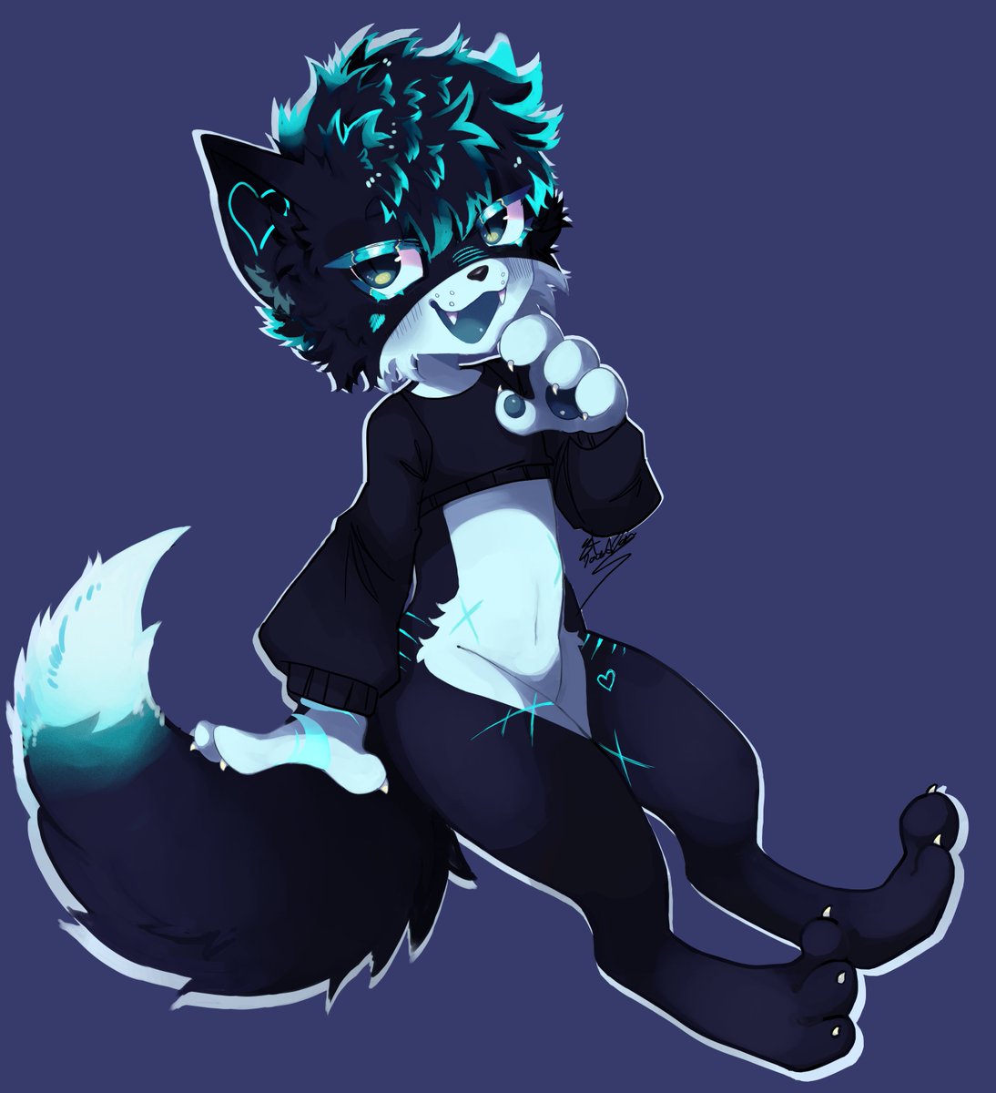 New cat just dropped from my good friend @Sarujelly 
:3