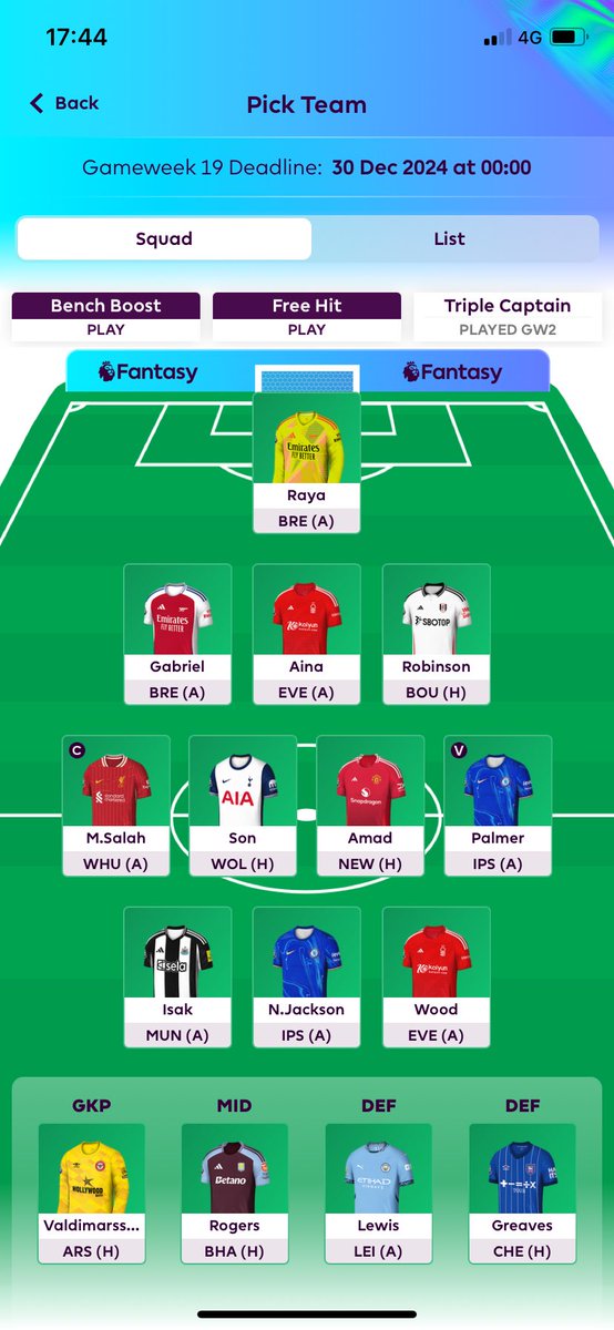 GoodVibes_FPL's tweet photo. @FPLPriceChanges Funnily enough I do https://t.co/PtNyUWXy75