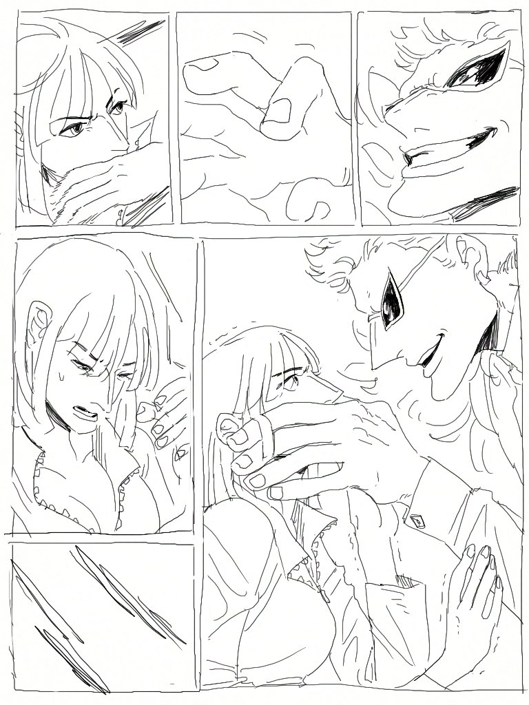 언젠가 그려보고 싶은 로빈돈팸if