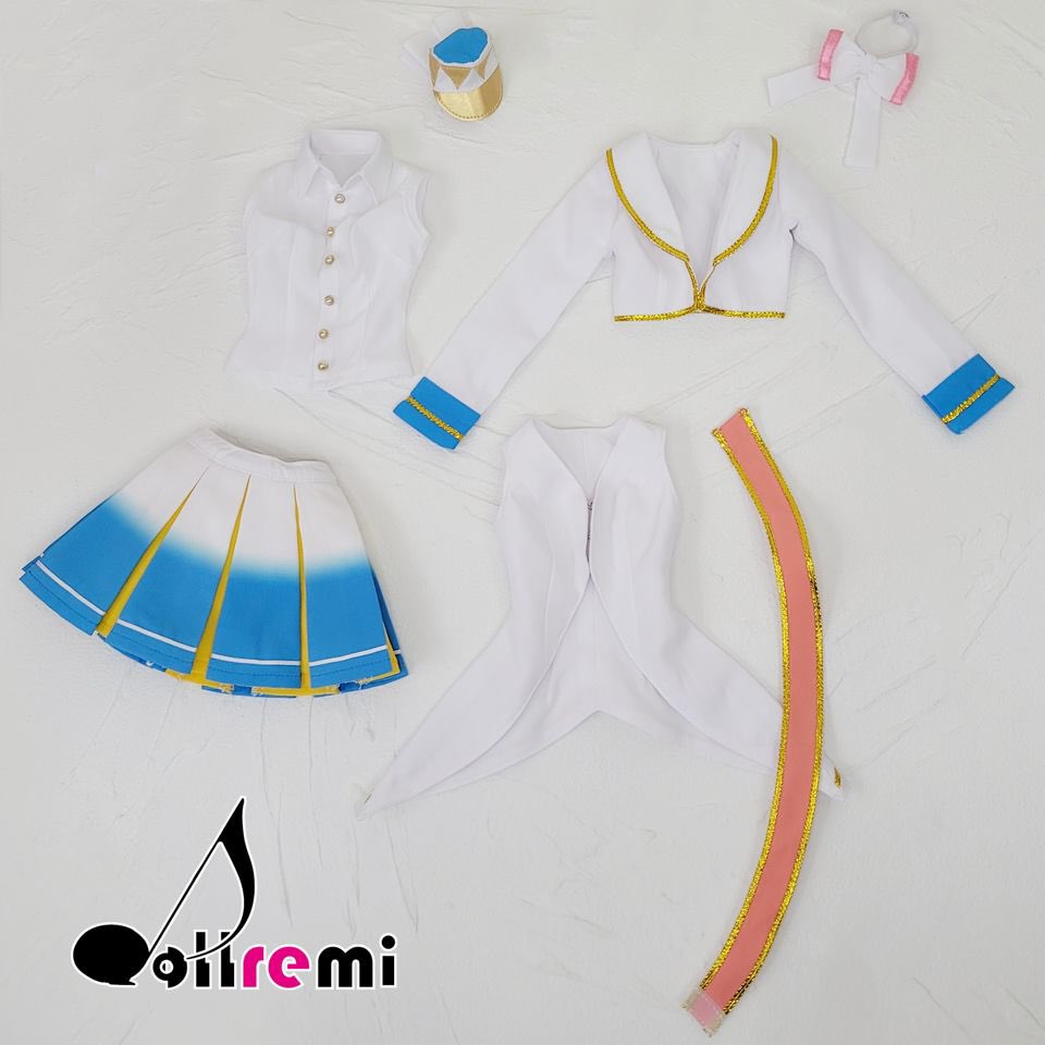 DD ひか DDS共通☆ダイヤライブ衣裳セット☆スマートドール着用可能