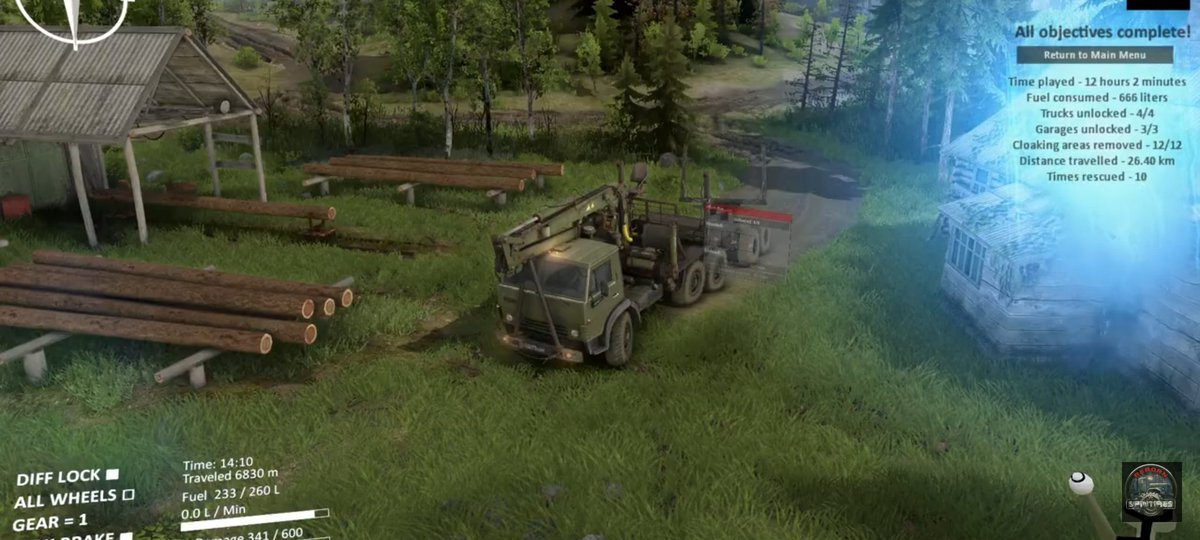 glenmoraes74's tweet image. Spintires | &quot;Canyons&quot; DLC Map (Completion Achievement) #spintires