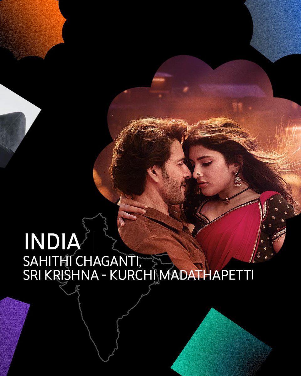 LoyalMaheshians's tweet photo. #KurchiMadathapetti  2024 to top in India #1 💥🚩
Most popular song of the year ❤️‍🔥

An unstoppable superstar sensation  💥@urstrulyMahesh 🦁 

Thank you in name for giving us such a wonderful and catchy song @MusicThaman , @ramjowrites , #ShekharMaster ,#Sreeleela  ♥️🫂

#SSMB29 https://t.co/z6p2ppVyIT