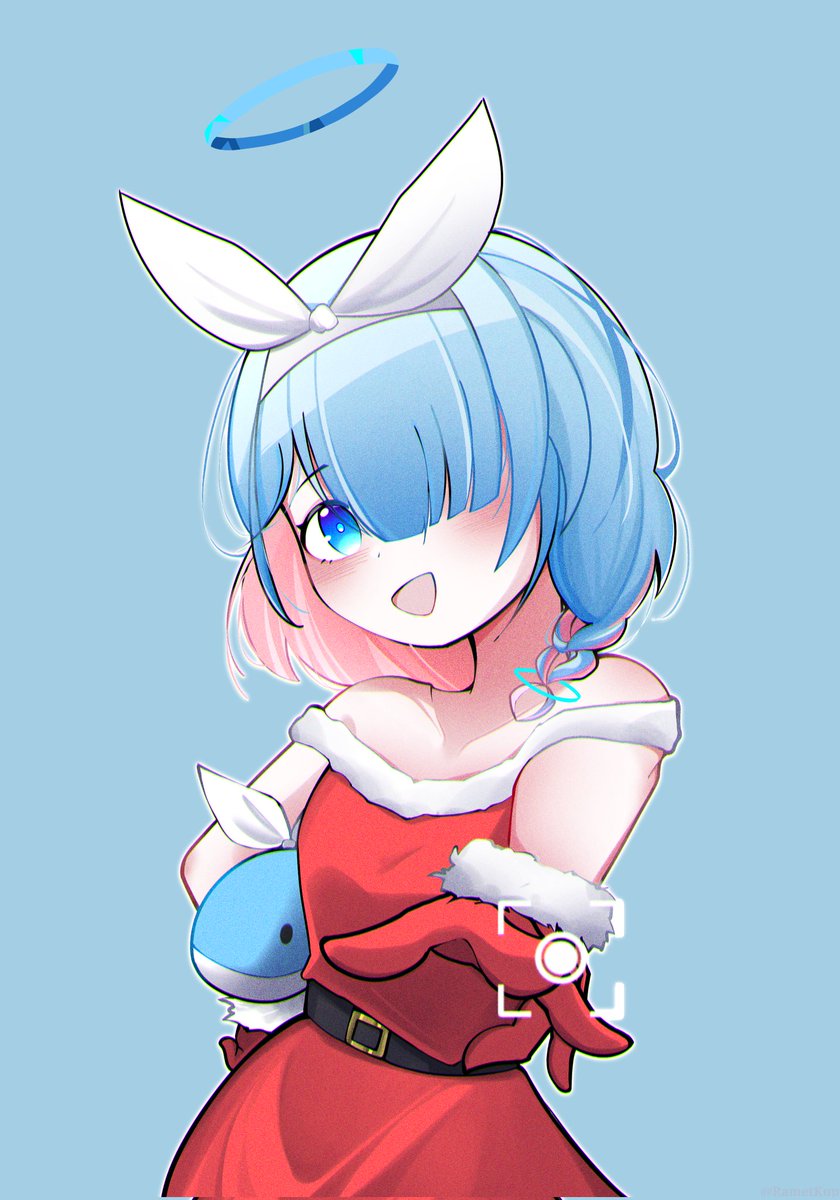 RametKup's tweet image. Merry Christmas! 💙  #BlueArchive #ブルアカ