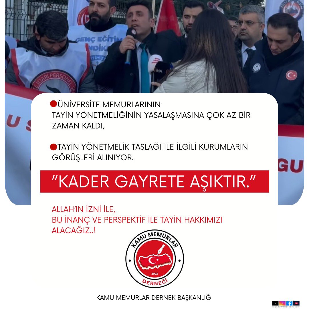 ÜYE SAYISI FAZLA OLAN SENDİKALAR:
Ülkemizde siyasilerin desteğini alarak kamu çalışanlarının yanında değil karşısında olan bu sendikalar saltanat sürmeye devam ediyorlar.

ÇALIŞAN MEMURUN SUÇU:
45 yıl olmuş üniversite memurlarına tayin hakkı verilmemiş ancak geldiğimiz acı durum: