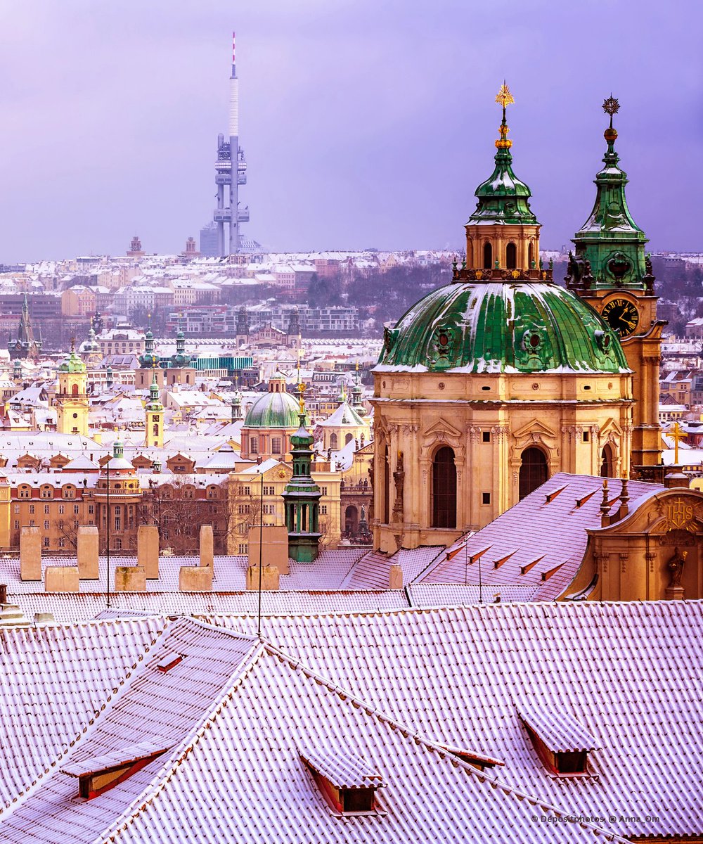 StieglerThomas's tweet image. Guten Morgen mit einer kleinen Winterimpression aus Prag.

#Tschechien