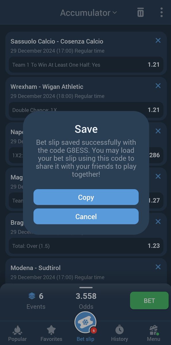 bradjrr's tweet image. 3 ODDS on 1xbet

Global code -G8ESS

Gamble responsibly!

Register ✍️ shortclck.com/gabrielmo

Promocode:GABRIELMO