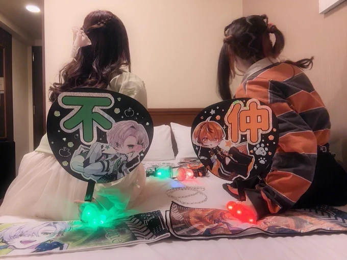 不仲組大好き応援広告も見に行けました最高のライブをありがとう!絶対また会いに来ます!#かなめーる #お届けうるみゃー 