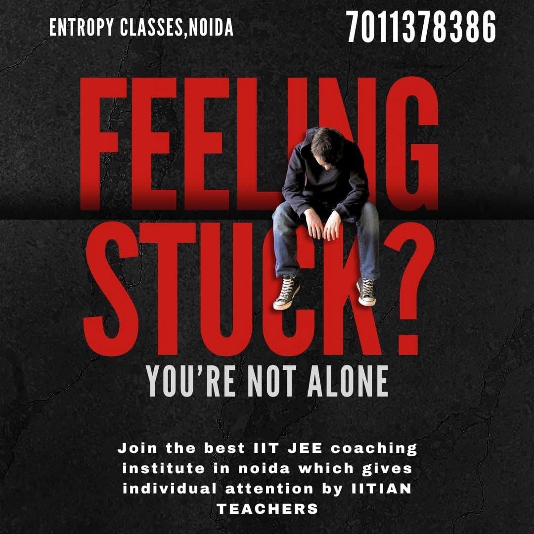ClassesEntropy's tweet image. Every success story starts with a spark of knowledge. At Entropy Classes, we&apos;re not just shaping futures, we&apos;re igniting passions. Join us on the journey to excellence. #EntropyClasses #IITJEE #Noida #NEET #NEETPreparation #IITJEEPreparation #AIIMS #Olympiads #  7011378386