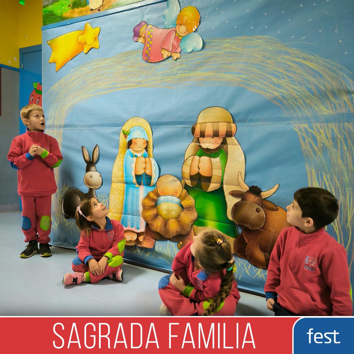 En la fiesta de la Sagrada Familia ponemos la mirada en María, José y Jesús, ojalá nuestras familias sean también espacios de acogida y fraternidad donde sentirnos amados y aprender a amar.

#somosfest #contigocambiatodo #sagradafamilia #navidad #fe #pastoral #micole