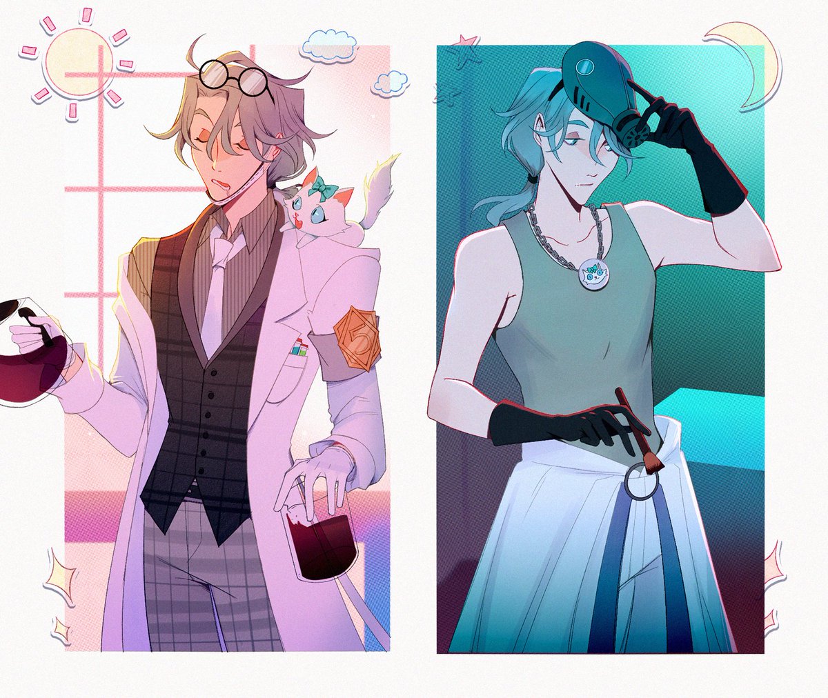 ☀️🐱🧪🌙✨ #IdentityV