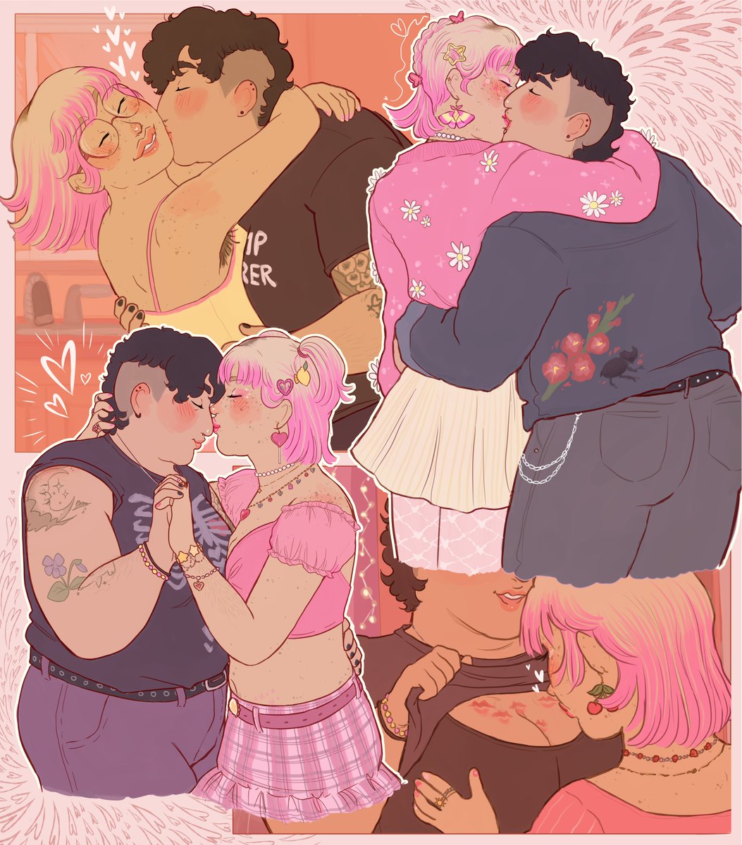 [oc] absolutely enchanted with you
🍋🍓💘👩‍❤️‍💋‍👩💕