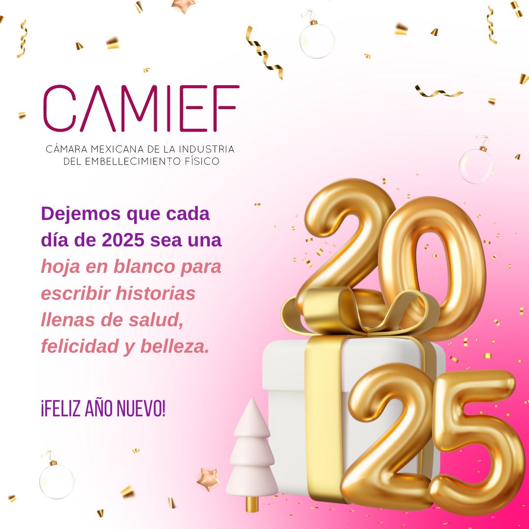 CAMIEFMX's tweet image. Feliz año 2025 , sea un año lleno de nuevos proyectos y mucho éxito #Feliz2025#ComunidadCAMIEF #LaBellezaComoPrincipioLaExcelenciaComoFin #ServiciosCaMIEF #Certificaciones #DesarrolloPersonal #Conocimiento