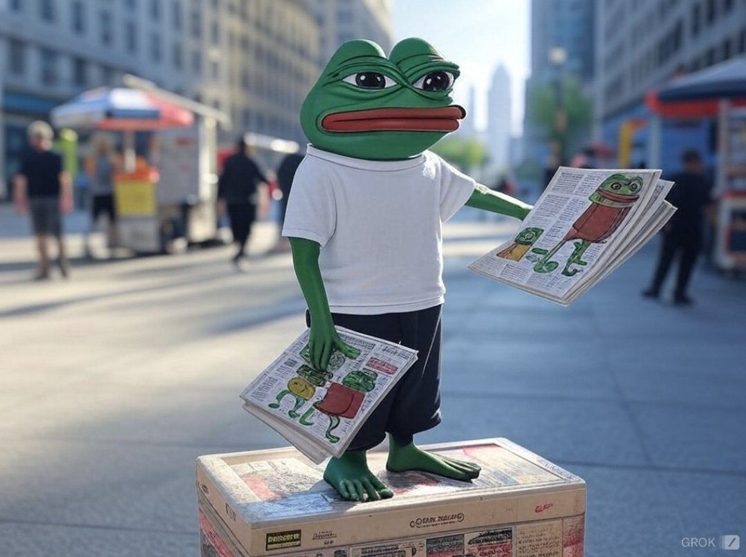 Land_DownUnd3r's tweet photo. $PEPE Memes have literally taken over X. Don't be fading it.. https://t.co/u7b9q2K33x