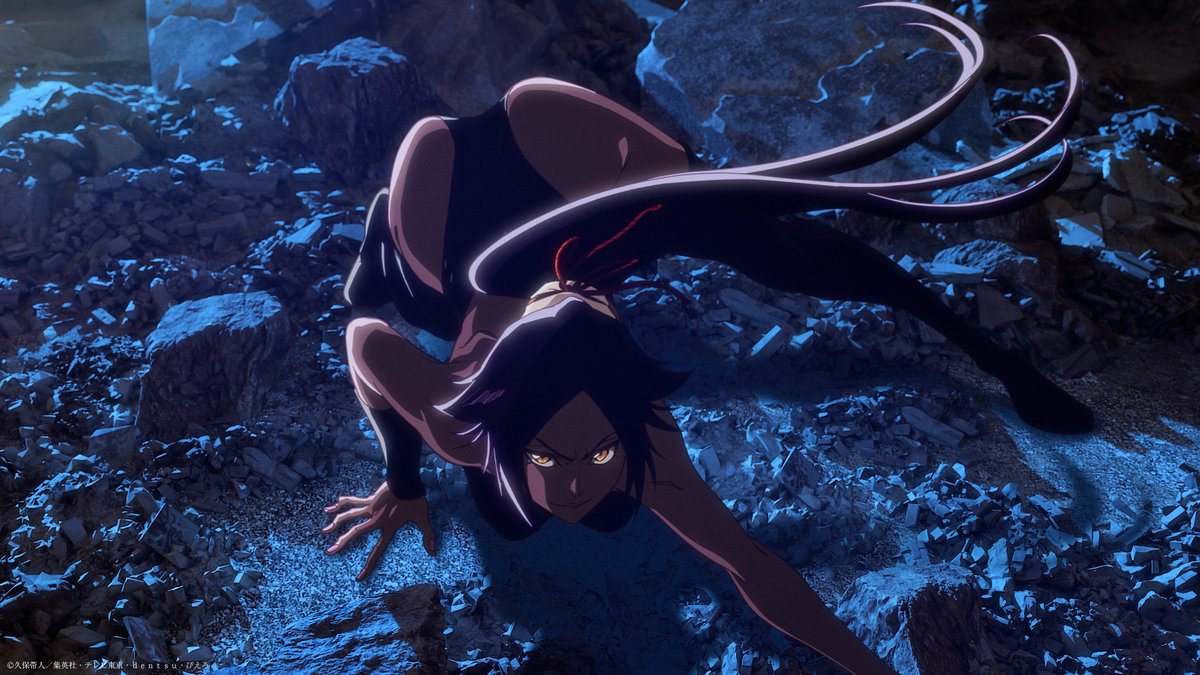 BLEACHanimation's tweet photo. ◤￣￣￣￣￣￣￣￣￣￣￣￣￣◥
  #BLEACH 千年血戦篇-相剋譚-
            最終回スペシャル
　　    𝐄𝐍𝐃𝐈𝐍𝐆 𝐌𝐎𝐕𝐈𝐄
◣＿＿＿＿＿＿＿＿＿＿＿＿＿◢

地上波放送限定で流れた
フルサイズEDムービーを公開中⚡

🎬𝐄𝐍𝐃𝐈𝐍𝐆 𝐌𝐎𝐕𝐈𝐄
https://t.co/sCJz9cYvet

#BLEACH_anime https://t.co/XxwcpIkfUj