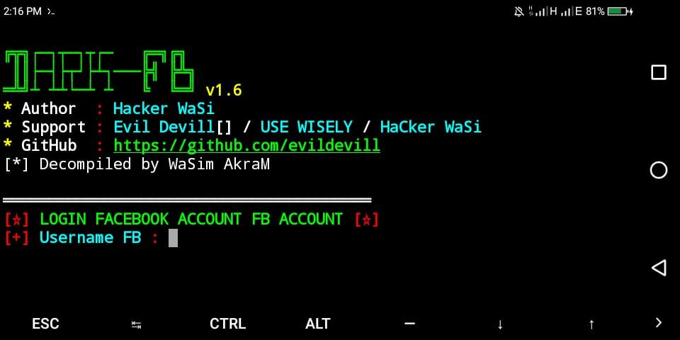 HackingTeam777's tweet image. github.com/evildevill/Dev…

Devil is a tool that is basically made for Facebook to Hack target accounts, BruteForce Attack, grab friend-list accounts, yahoo checker, Facebook Friend information gathering tool, auto likes reactions &amp;amp; much more.

#github #tools #hackingteam