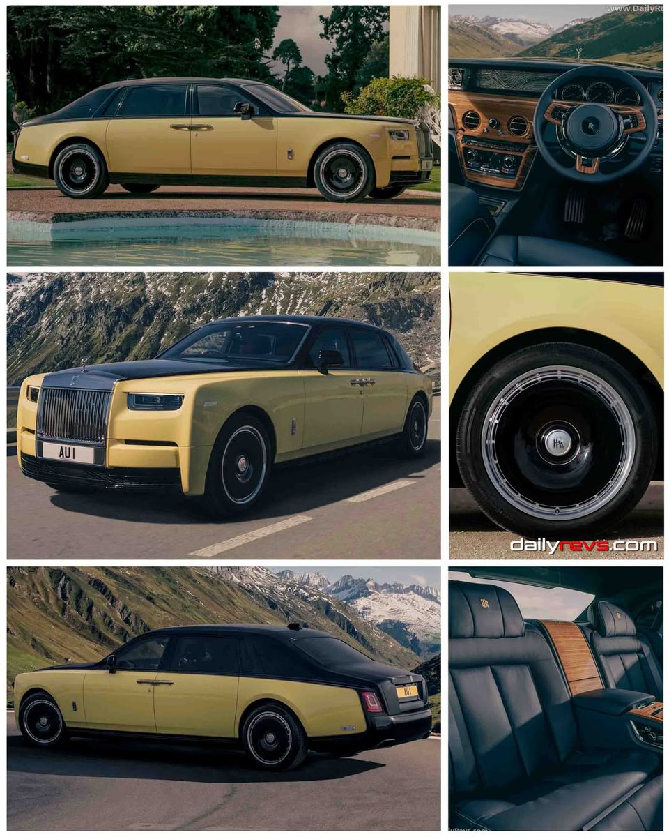 CarManToday's tweet image. 2025 Rolls-Royce Phantom Goldfinger | DailyRevs
The 2025 Rolls-Royce Phantom Goldfinger is a unique one-of-one model inspired by the 1964 James Bond film, Goldfinger, paying homage to the original 1937 Phantom III Sedanca de Ville.
#rollroyce #RRphantom #goldfinger
Follow Us On :
