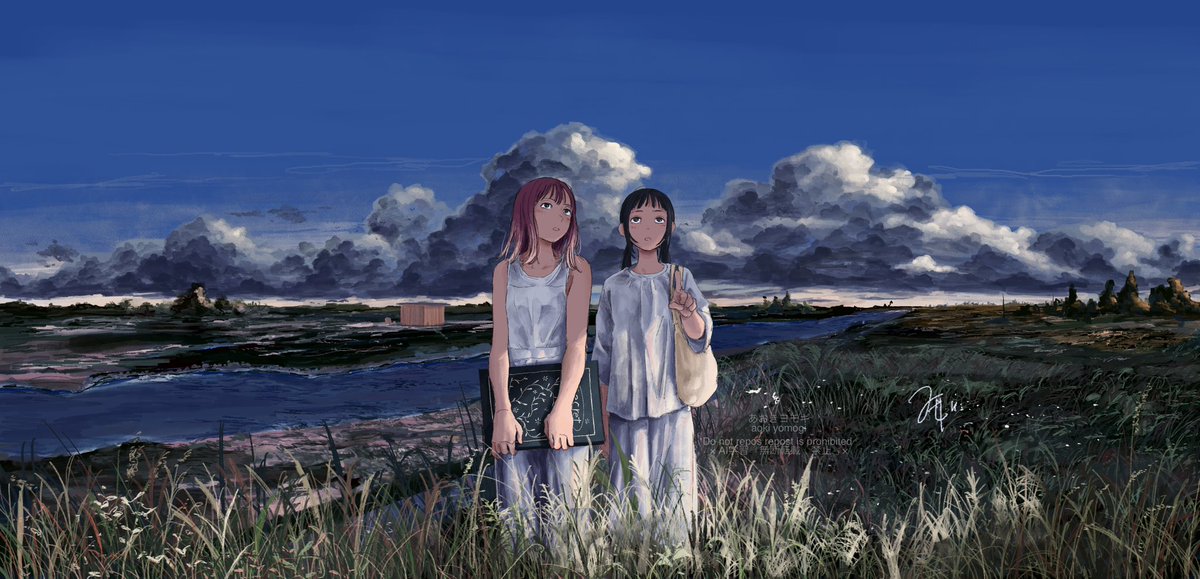 aokiyomogi's tweet photo. 2024年の絵 https://t.co/QtM3xDEaZw