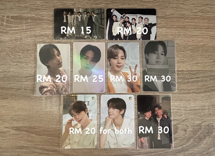 ndyathv's tweet photo. Wts bts merch 💜 anything can dm me yaa 💌✨ #pasarbts #pasarBTSMY #myARMYjual #myARMYbeli @pasarBTS @pasarbtsXtxt @BTSMarketMY https://t.co/8Tp4INPCXQ