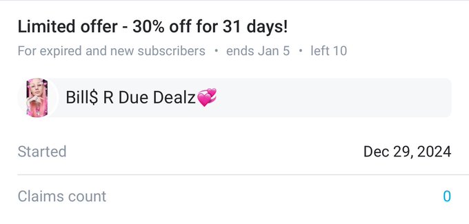 MsGrumpyCunt - 1 pic. Was $24.99; now it’s $9.99 per Month & the next 10 Subs (new or expired) get 30% off their first month👀 Don’t forget to check auto-renewal; once I get 12 NEW Subscribers, I will start posting new content again every other day💯 https://t.co/ykF8rR0SQb https://t.co/VakLkxbr6T